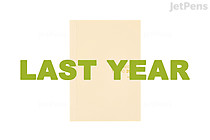 Hobonichi Techo Book Only - Cousin A5 English - 2025 Jan Start  - HOBONICHI 4582660484797 Hobonichi Techo Book Only - Cousin A5 English - 2025 Jan Start  - HOBONICHI 4582660484797