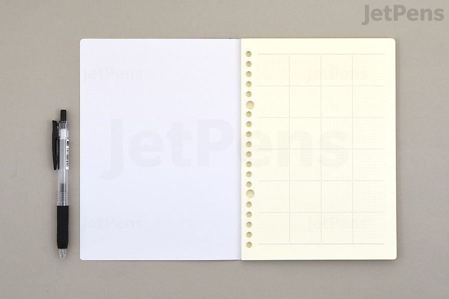 NOLTY Kukuru Binder Notebook Monthly Loose Leaf Paper size.