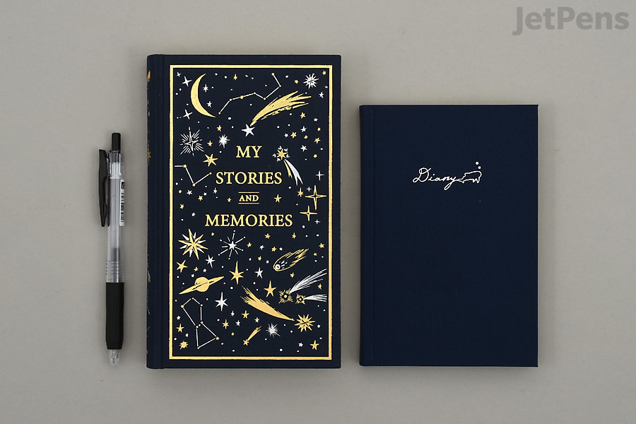 From left to right: Midori 1 Day 1 Page Diary & 1 Year Diary with Embroidery Bookmark sizes.