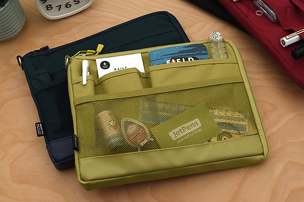 Lihit Lab Smart Fit ACTACT Bag in Bag - A4 Horizontal - Yellow Green ...