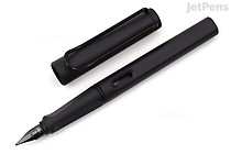 LAMY safari Fountain Pen - Steel Black - Fine - LAMY L0E2SBKF LAMY safari Fountain Pen - Steel Black - Fine - LAMY L0E2SBKF