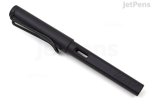 LAMY safari Fountain Pen - Steel Black - Left-Handed - LAMY L0E2SBKLH LAMY safari Fountain Pen - Steel Black - Left-Handed - LAMY L0E2SBKLH