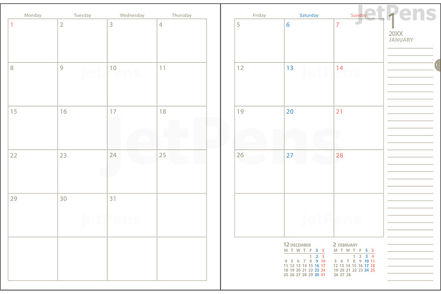 Kokuyo Campus & Sooofa Soft Ring Diary Format
