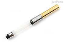 Leonardo Fountain Pen Converter - Gold - LEONARDO CONV GOLD Leonardo Fountain Pen Converter - Gold - LEONARDO CONV GOLD