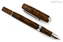 Noodler's Konrad Flex Fountain Pen - Chestnut Ebonite - NOODLER'S 14093 Noodler's Konrad Flex Fountain Pen - Chestnut Ebonite - NOODLER'S 14093