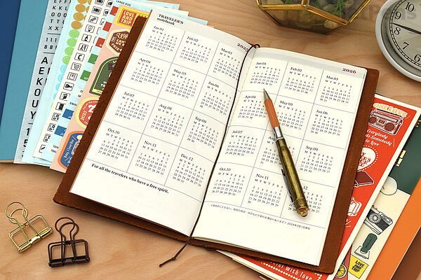 TRAVELER'S COMPANY TRAVELER'S notebook Accessories - Customize Sticker ...