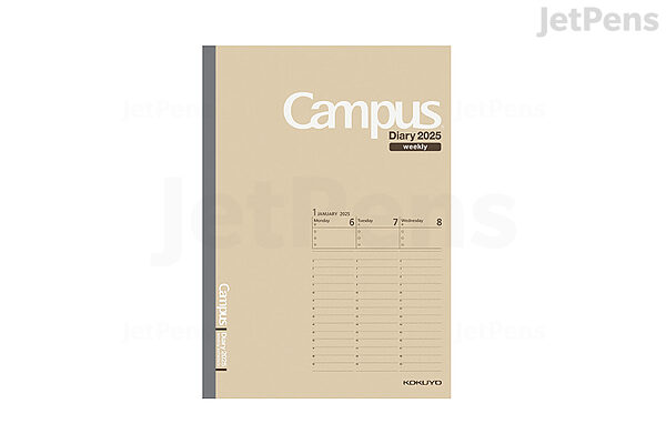 2025 Campus Vertical Weekly Planner | A5 2025 Campus Vertical Weekly Planner | A5