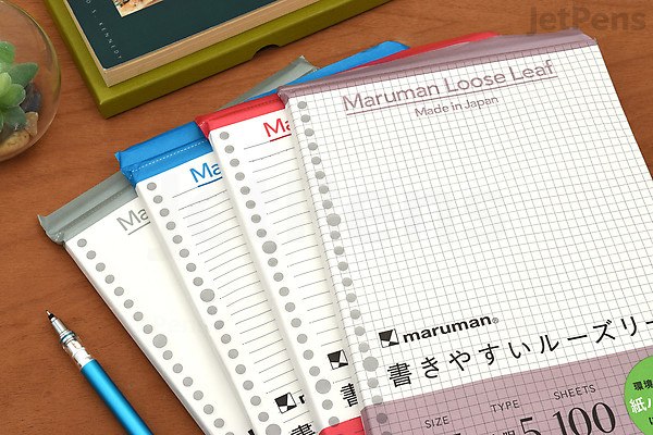 Maruman Loose Leaf Paper - B5 - Easy to Write - 3 mm Graph - 26 Holes ...