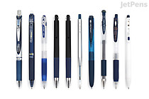 JetPens Blue Black Gel Pen Sampler - JETPENS JETPACK-047 JetPens Blue Black Gel Pen Sampler - JETPENS JETPACK-047