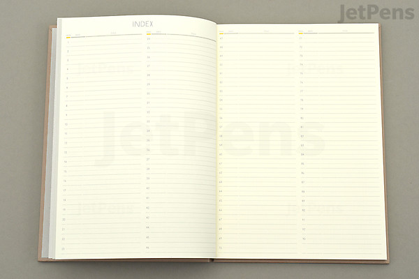 Sunny Log Note Journal - A5 with B6 Mini - Almond Green | JetPens