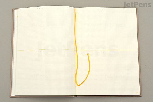 Sunny Log Note Journal - A5 with B6 Mini - Almond Green | JetPens