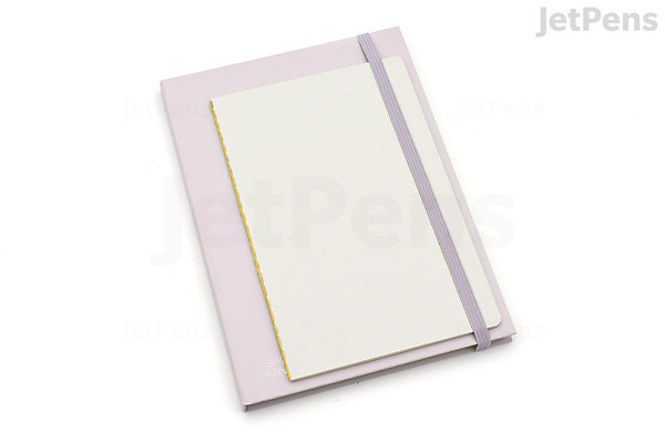Sunny Log Note Journal - A5 with B6 Mini - Pale Iris | JetPens