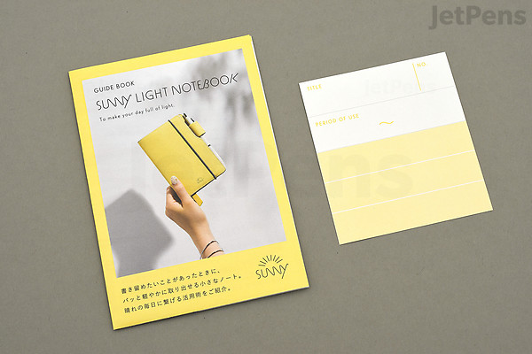 Sunny Light Notebook - A6 Slim - Azure Blue | JetPens