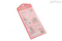 BGM Iride Stickers - Flower Language - 3 Sheets | JetPens