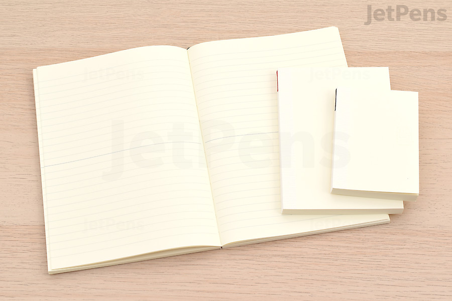 The Midori MD Notebook comes in a variety of sizes.