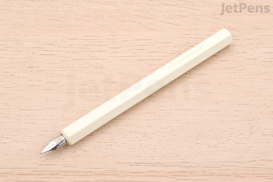 The Midori MD Dip Pen is inked by dipping the nib into a bottle of ink.