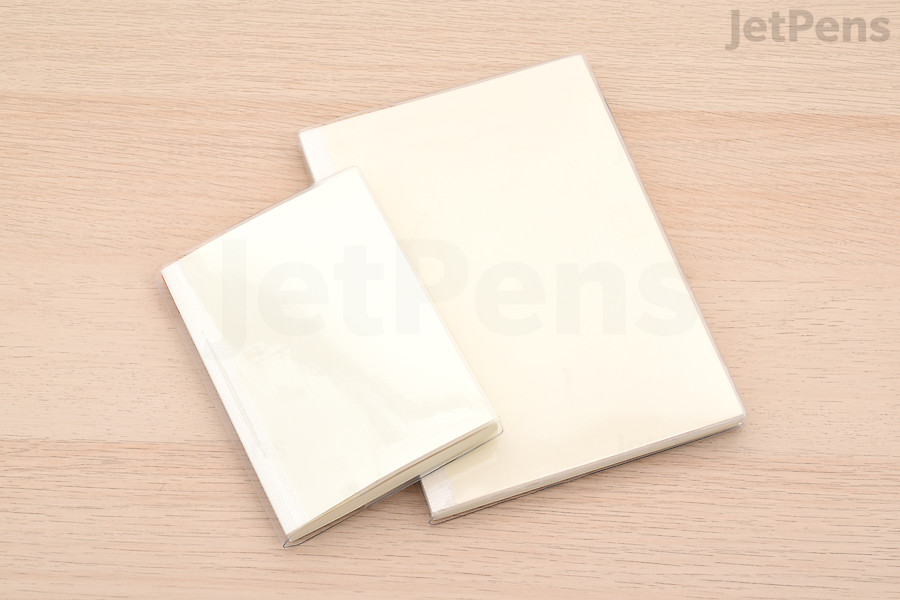 The Midori MD Clear Notebook Cover keep your notebook’s cover visible.
