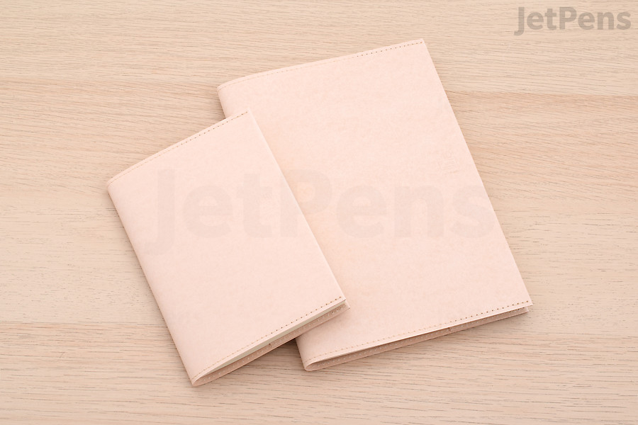 Made of tear-resistant material, the Midori MD Paper Notebook Cover has a pleasant, textured feel in the hand.