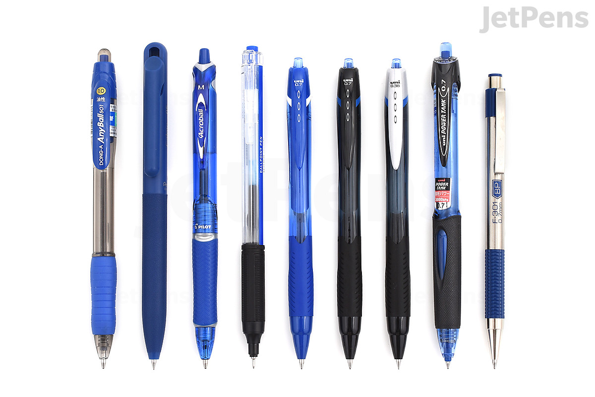 Ballpoint Pen Best Pen For Letter Writing JetPens Blue Ballpoint