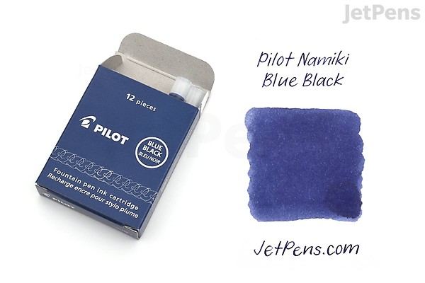 Pilot Namiki Ink Pilot Namiki Blue Black Ink 12 Cartridges JetPens