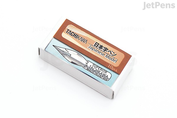 Tachikawa Dip Pen Nib - Japanese - Pack of 10 | JetPens