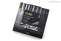 Uni Posca Paint Marker PC-5M - Medium Point - Monotone - 8 Color Set - UNI PC5M8CMONOTONE US Uni Posca Paint Marker PC-5M - Medium Point - Monotone - 8 Color Set - UNI PC5M8CMONOTONE US