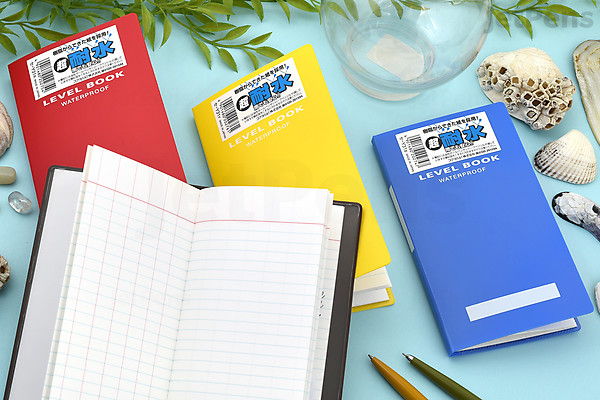 KOKUYO Field Level Book - Waterproof - Ruled - Red | JetPens