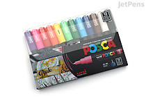Uni Posca Paint Marker PC-1M - Extra Fine Point - 12 Color Set - UNI PC1M12C Uni Posca Paint Marker PC-1M - Extra Fine Point - 12 Color Set - UNI PC1M12C