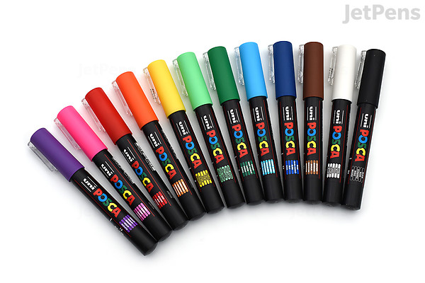 Acrylic Paint Posca Pens Warehouse Stationery Uni Ball Posca Paint