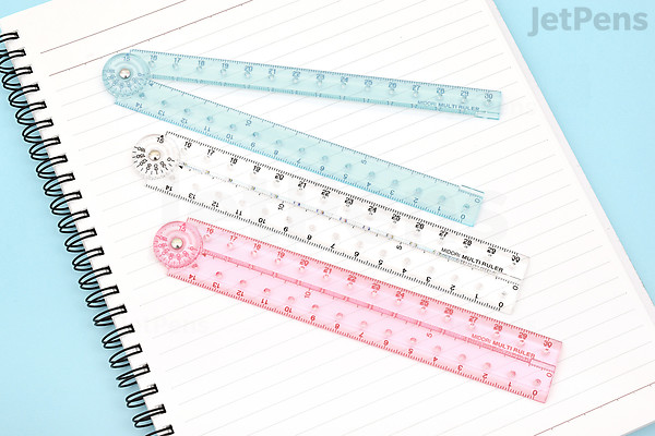 Midori Multi Ruler - 30 cm - Clear | JetPens