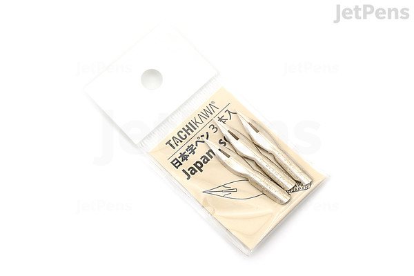 Tachikawa Dip Pen Nib - Japanese - Pack of 3 | JetPens