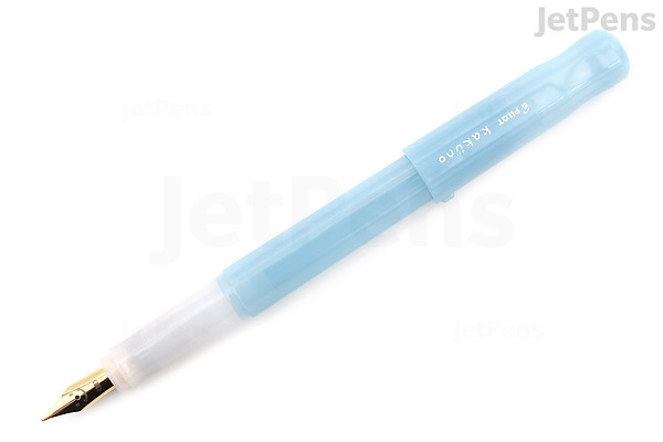 Pilot Kakuno Fountain Pen - Madoromi Series - Light Blue - Medium - PILOT P-FKA-1-MDLBM Pilot Kakuno Fountain Pen - Madoromi Series - Light Blue - Medium - PILOT P-FKA-1-MDLBM