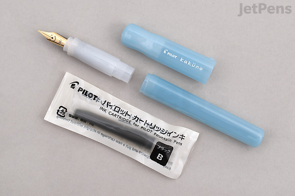 Pilot Kakuno Fountain Pen - Madoromi Series - Light Blue - Medium - PILOT P-FKA-1-MDLBM Pilot Kakuno Fountain Pen - Madoromi Series - Light Blue - Medium - PILOT P-FKA-1-MDLBM