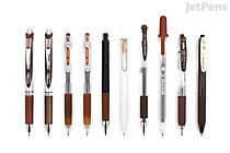 JetPens Brown Gel Pen Sampler - JETPENS JETPACK-055 JetPens Brown Gel Pen Sampler - JETPENS JETPACK-055