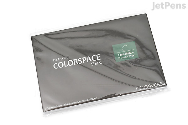 Colorverse Colorspace Ink Swatch Cards - Constellation - Size C - 30 ...