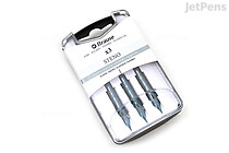 Brause Dip Pen Nib - 361 Steno Blue Pumpkin - Pack of 3 - BRAUSE 300361B Brause Dip Pen Nib - 361 Steno Blue Pumpkin - Pack of 3 - BRAUSE 300361B