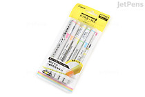 Pilot Kire-Na Double-Sided Highlighter - Fine / Bold - 5 Color Set - Basic - PILOT SKIW-1-5C1 Pilot Kire-Na Double-Sided Highlighter - Fine / Bold - 5 Color Set - Basic - PILOT SKIW-1-5C1