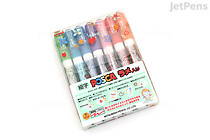 Uni Posca Glitter Paint Marker PC-3ML - Fine Point - 7 Color Set - UNI PC3ML7C Uni Posca Glitter Paint Marker PC-3ML - Fine Point - 7 Color Set - UNI PC3ML7C