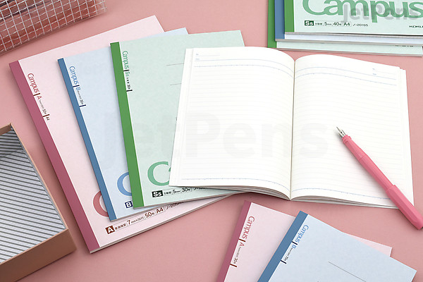 Compus Note Books KOKUYO Campus Notebook - Standard - A5 - 6 mm Rule - 70 Sheets | JetPens