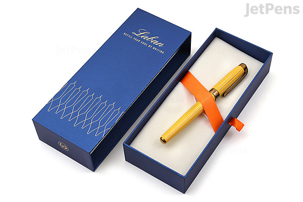 Laban Antique II Fountain Pen - Green - Broad | JetPens