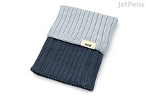 Midori Knitted Book Band - Adjustable A6-B6 - Two-Tone Blue - MIDORI 62342006 Midori Knitted Book Band - Adjustable A6-B6 - Two-Tone Blue - MIDORI 62342006