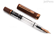 TWSBI ECO Espresso Bronze Fountain Pen - Fine - TWSBI M7441150 TWSBI ECO Espresso Bronze Fountain Pen - Fine - TWSBI M7441150