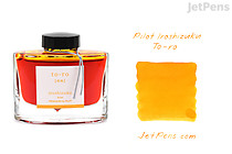 Pilot Iroshizuku To-ro Ink (Warm Lantern) - 50 ml Bottle - PILOT INK-50-TO Pilot Iroshizuku To-ro Ink (Warm Lantern) - 50 ml Bottle - PILOT INK-50-TO