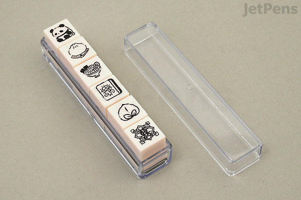 Kamio Japan Favorites Stamp Set - China | JetPens