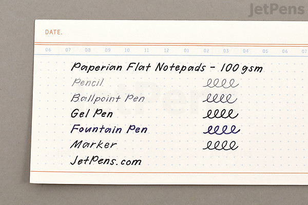 Paperian Flat Notepad - M (A5) - Weekly To Do | JetPens