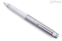 Uni-ball ZENTO Gel Pen - Signature Model - 0.38 mm - Silver Body - Black Ink - UNI UBZH38.26 Uni-ball ZENTO Gel Pen - Signature Model - 0.38 mm - Silver Body - Black Ink - UNI UBZH38.26