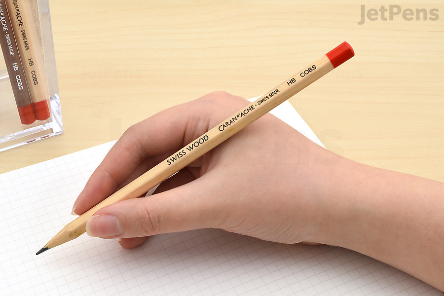 These luxurious Caran d'Ache Pencils are made with wood that are sourced from Swiss forests.