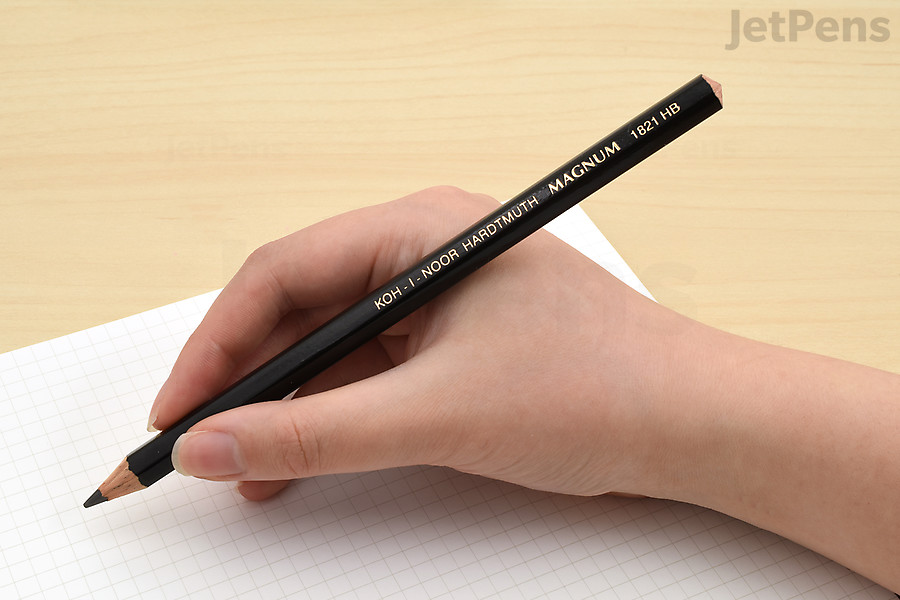 Use Koh-I-Noor Magnum Black Star Pencils to add expressive strokes to your sketches.