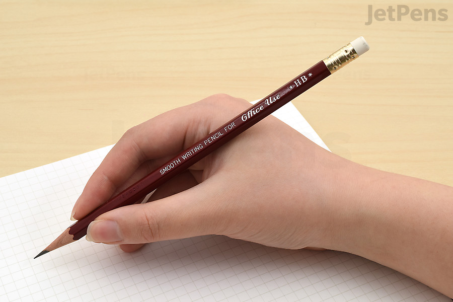 The Uni Mitsubishi 9850 Pencil is dark enough to fill in multiple-choice exams, yet easy to erase in case of mistakes.