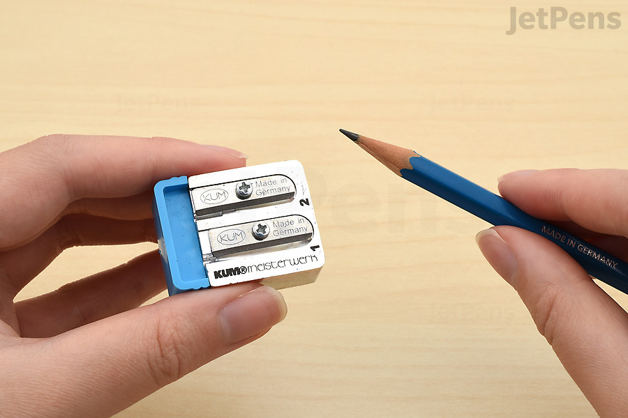 High-quality pencils sharpen cleanly without lead breakage or wood splinters.